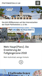 Mobile Screenshot of pfaffenhofen.de